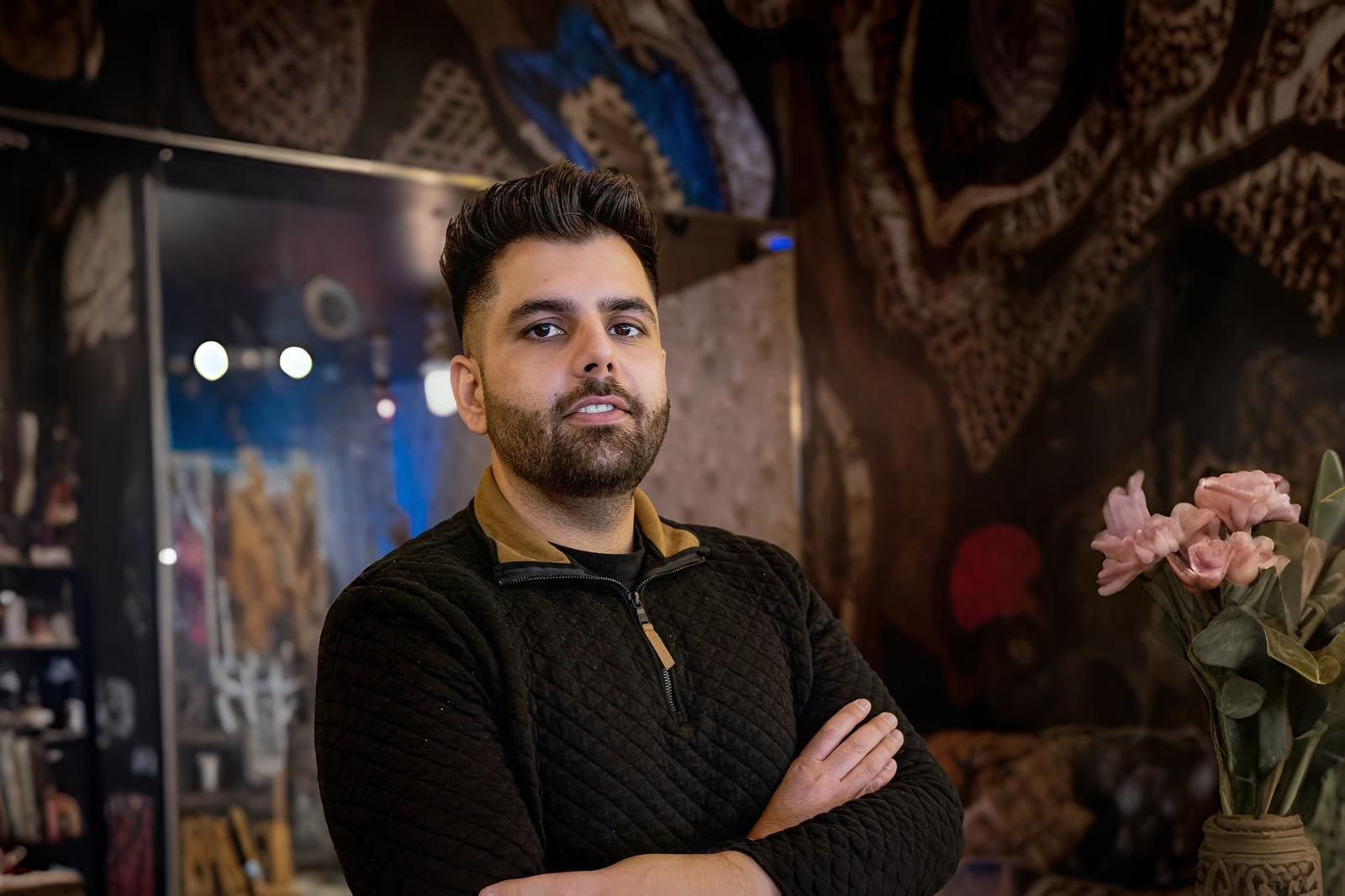 Deepak Khanchi, owner of Desi Indian Lounge